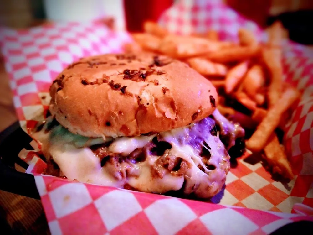 Ribeye Steak Sandwich with Fries